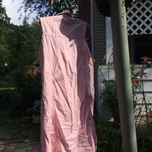 Denim&Co. Pink Button-Up Dress
